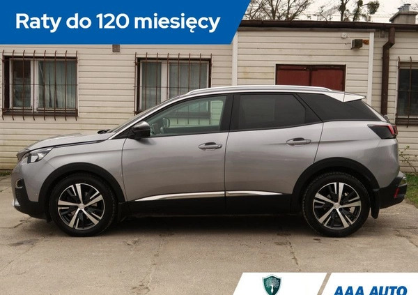 Peugeot 3008 cena 75000 przebieg: 124537, rok produkcji 2017 z Syców małe 352